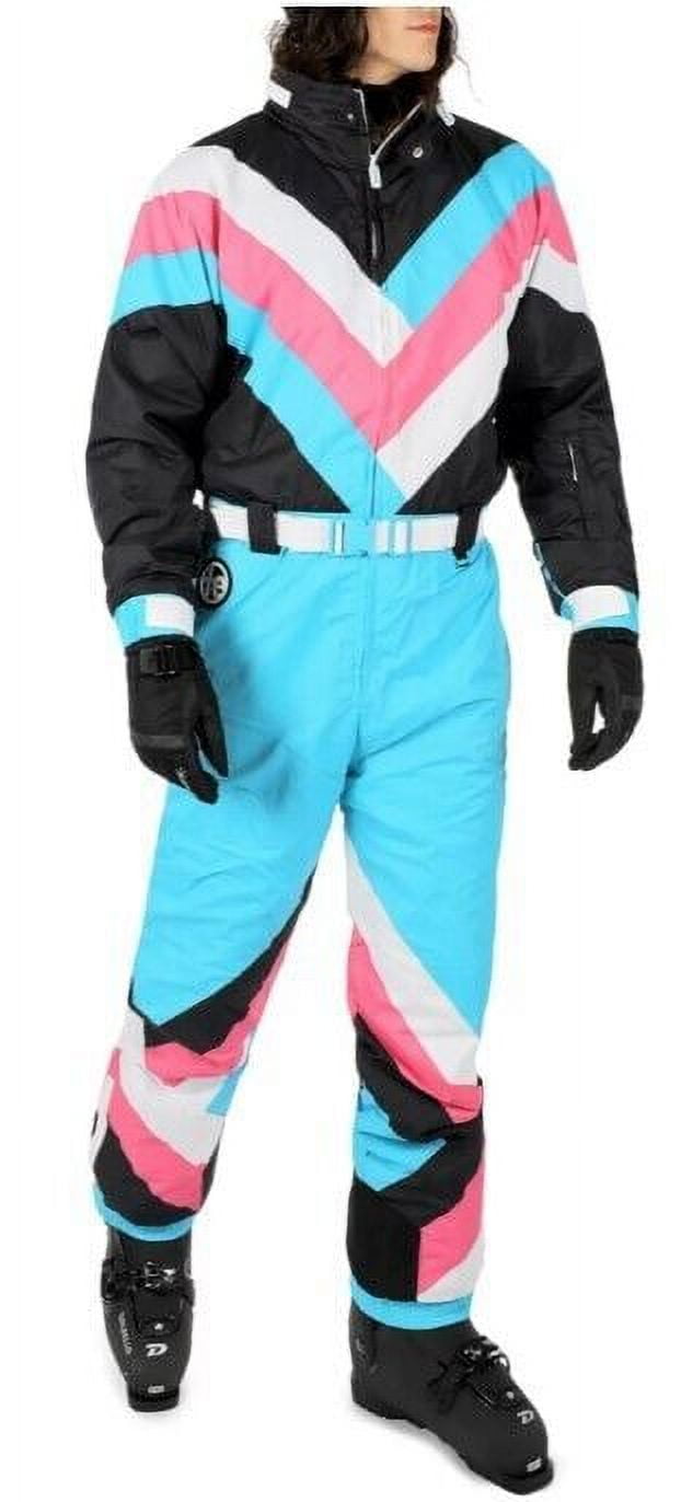 Tipsy Elves Retro Snow Suits for Men - Loud Men's Ski Suits Size M ...