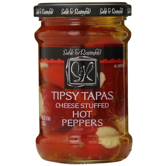 Tipsy Tapas Peppers, Hot, 8.8 Ounce