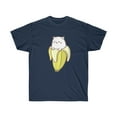 thumbnail image 1 of TipsyBee Banana Cat Short Sleeve Tee, Sizes S-5XL, 1 of 2