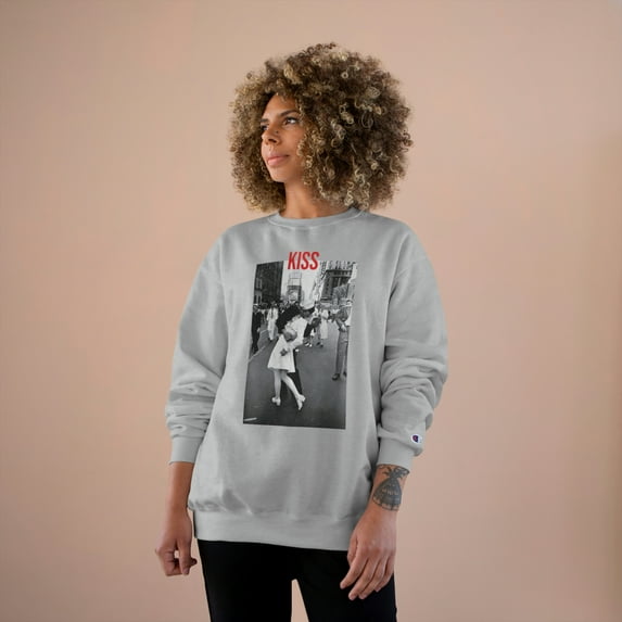 TipsyBee Kiss Champion Sweatshirt, Sizes S-2XL