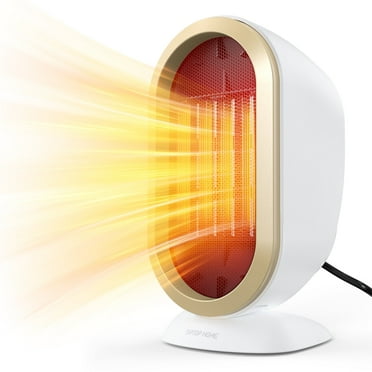 Tiptop Home Space Heater,Portable Heater Electric Space Heaters for Indoor Use 1200W/800W Quiet Desk Heater Ceramic Small Heater with Overheat & Tip Over Protection Thermostat Fast Heating Heater Fan
