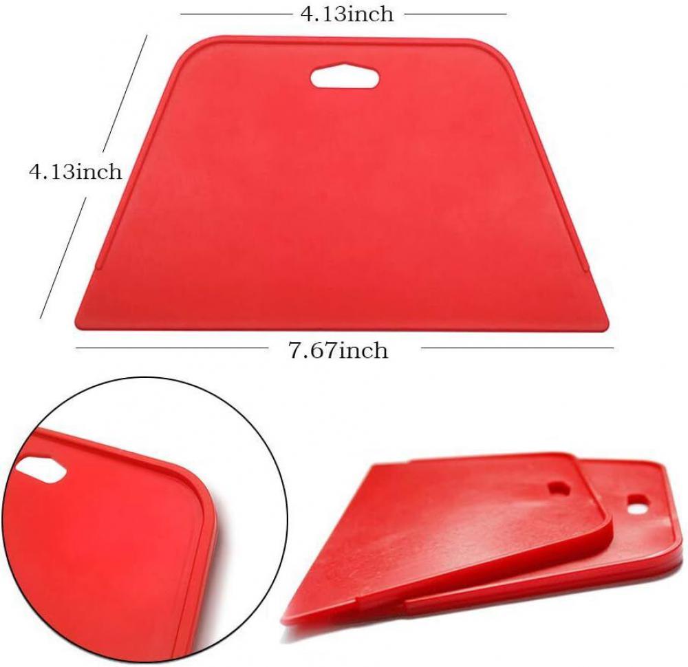 Tiptopcarbon Wallpaper Tool Kit with Felt Squeegee Seam Roller for