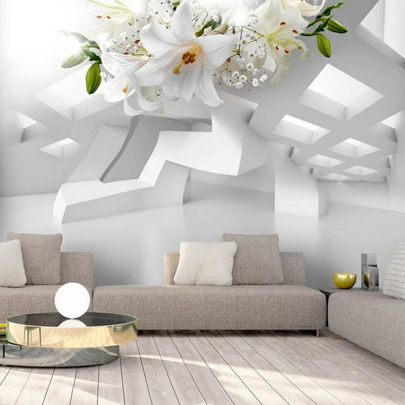 Tiptophomedecor 3D Illusion Wallpaper Wall Mural - Abstract Mirage