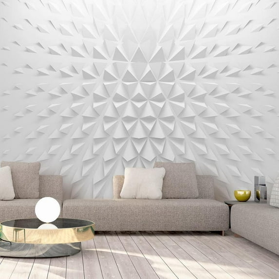 Tiptophomedecor 3D Illusion Wallpaper Wall Mural - Fortress Of Illusion