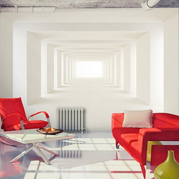 Tiptophomedecor 3D Illusion Wallpaper Wall Mural - Into The Light