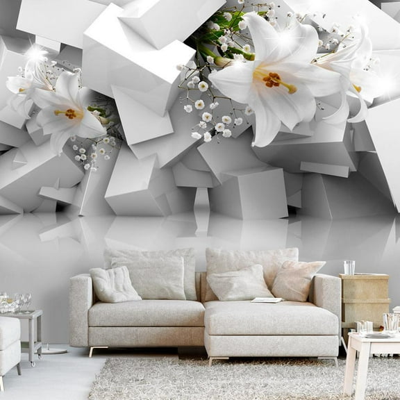 Tiptophomedecor 3D Illusion Wallpaper Wall Mural - Lost In Chaos