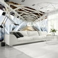 thumbnail image 1 of Tiptophomedecor 3D Illusion Wallpaper Wall Mural - Old Bridge, 1 of 4