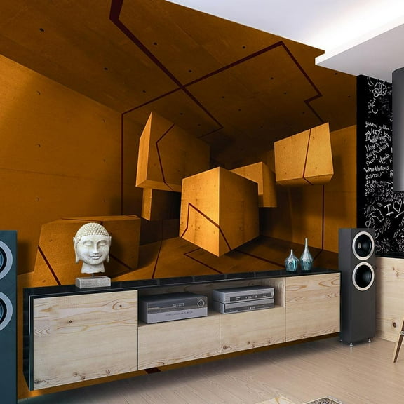 Tiptophomedecor 3D Illusion Wallpaper Wall Mural - Trail