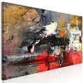 thumbnail image 1 of Tiptophomedecor Abstract Canvas Wall Art - Fiery Rush Narrow - Stretched & Framed Ready To Hang Art, 1 of 3