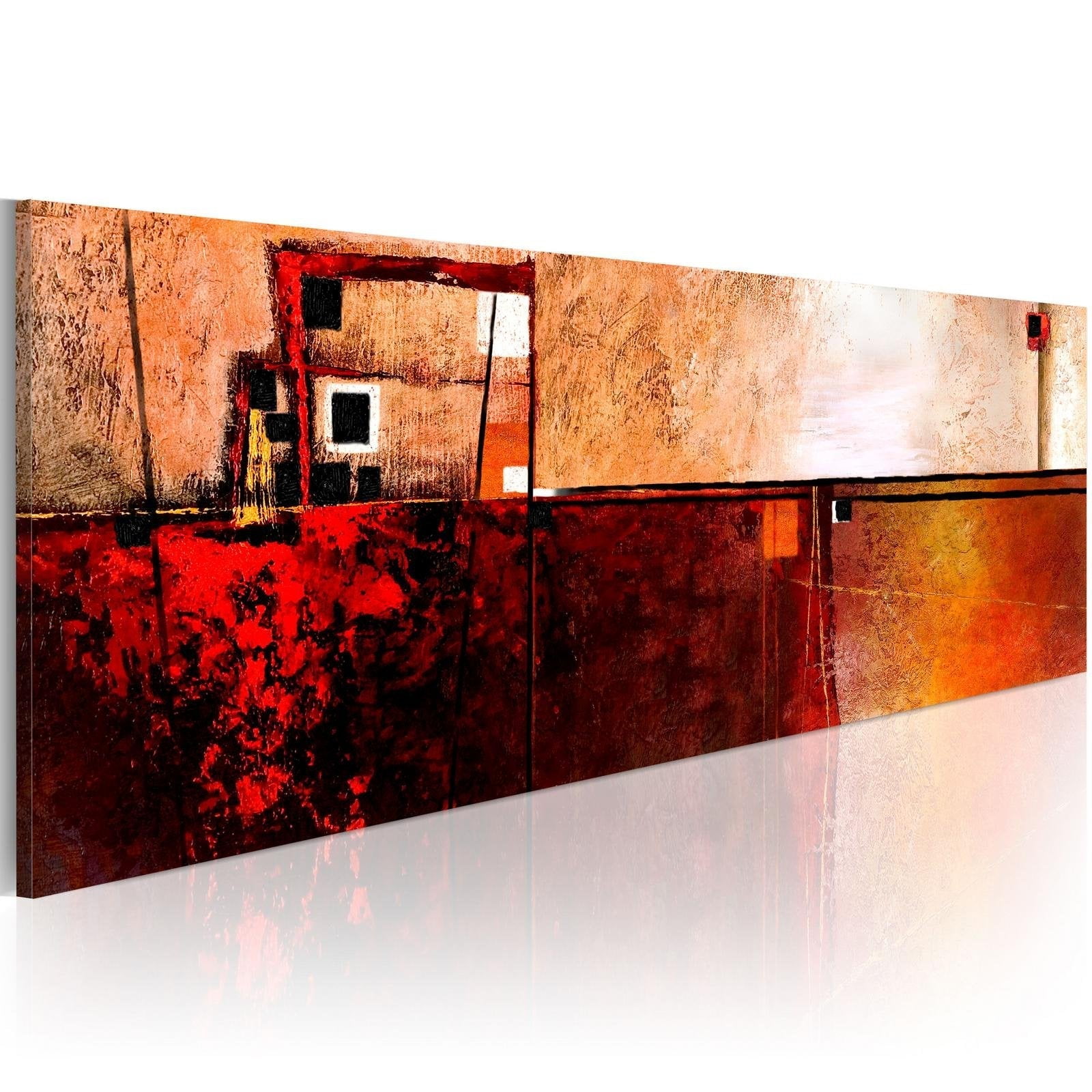Tiptophomedecor Abstract Canvas Wall Art - Infrared Radiation ...