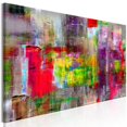 thumbnail image 1 of Tiptophomedecor Abstract Canvas Wall Art - Land Of Fantasy - Stretched & Framed Ready To Hang Art, 1 of 3