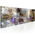 thumbnail image 1 of Tiptophomedecor Abstract Canvas Wall Art - Winter Kaleidoscope - Stretched & Framed Ready To Hang Art, 1 of 3