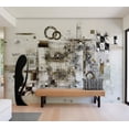 thumbnail image 1 of Tiptophomedecor Abstract Wallpaper Wall Mural - Artistic Riddle, 1 of 7