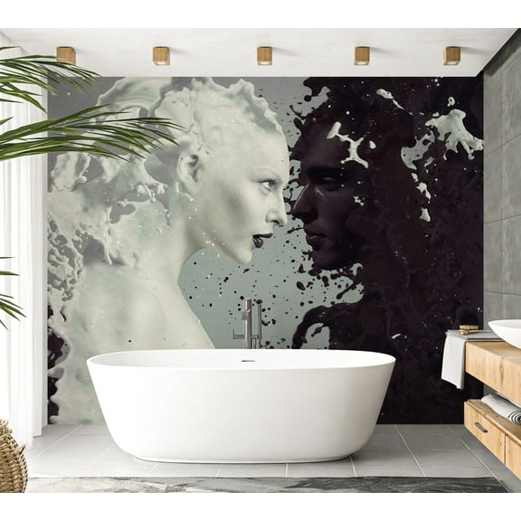 Tiptophomedecor Abstract Wallpaper Wall Mural - Boundless Love