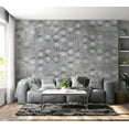 thumbnail image 1 of Tiptophomedecor Abstract Wallpaper Wall Mural - Dancing Bubbles, 1 of 7