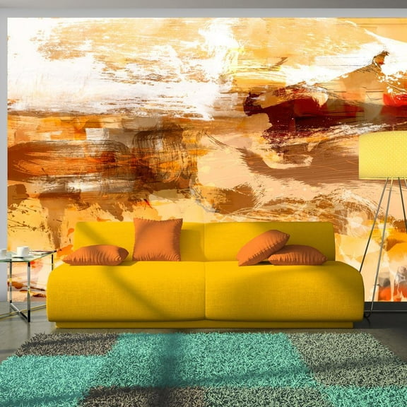 Tiptophomedecor Abstract Wallpaper Wall Mural - Desert Storm