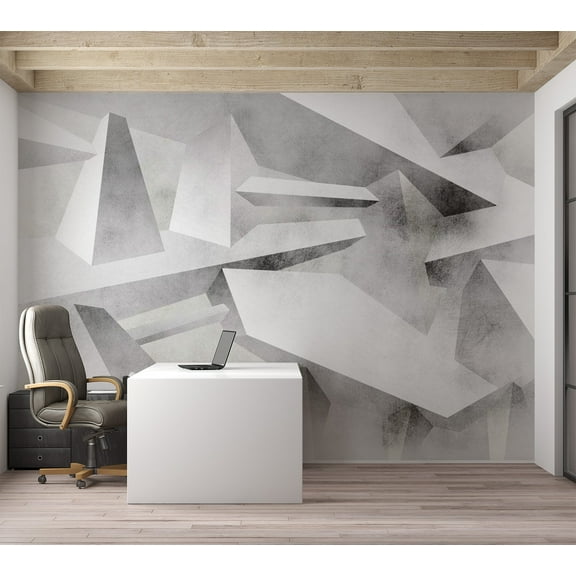 Tiptophomedecor Abstract Wallpaper Wall Mural - Frozen Wings