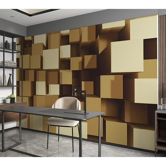 Tiptophomedecor Abstract Wallpaper Wall Mural - Geometrical Harmony