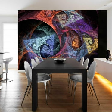 Tiptophomedecor Abstract Wallpaper Wall Mural - Into The Land Of Imagination