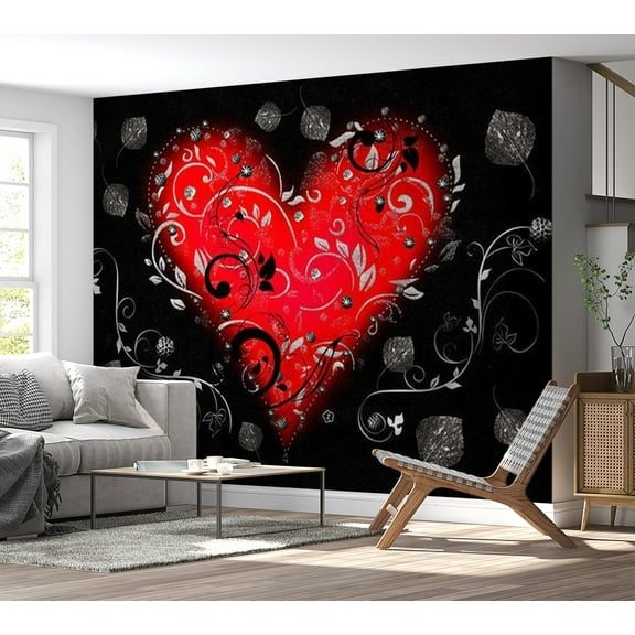 Tiptophomedecor Abstract Wallpaper Wall Mural - Love Breeze