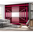 thumbnail image 1 of Tiptophomedecor Abstract Wallpaper Wall Mural - Ruby Dimension, 1 of 7