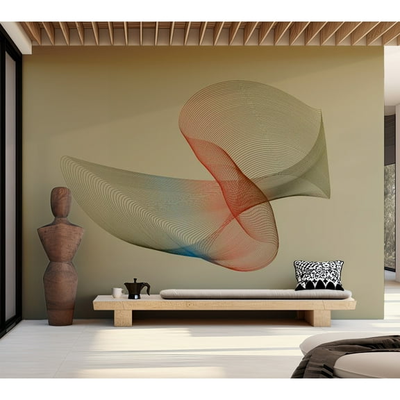 Tiptophomedecor Abstract Wallpaper Wall Mural - Subtleness