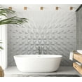 thumbnail image 1 of Tiptophomedecor Abstract Wallpaper Wall Mural - Tetrahedrons, 1 of 7