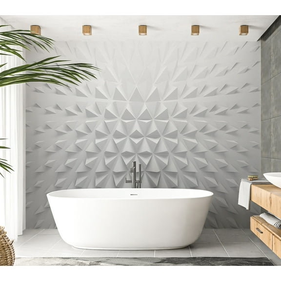 Tiptophomedecor Abstract Wallpaper Wall Mural - Tetrahedrons