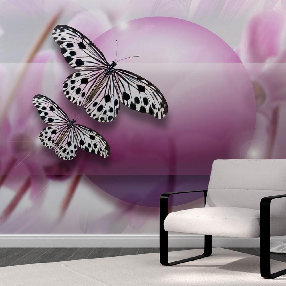Tiptophomedecor Animal Wallpaper Wall Mural - Fly, Butterfly! - Walmart.com