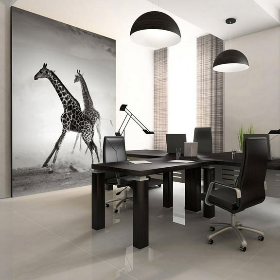 Tiptophomedecor Animal Wallpaper Wall Mural - Giraffes