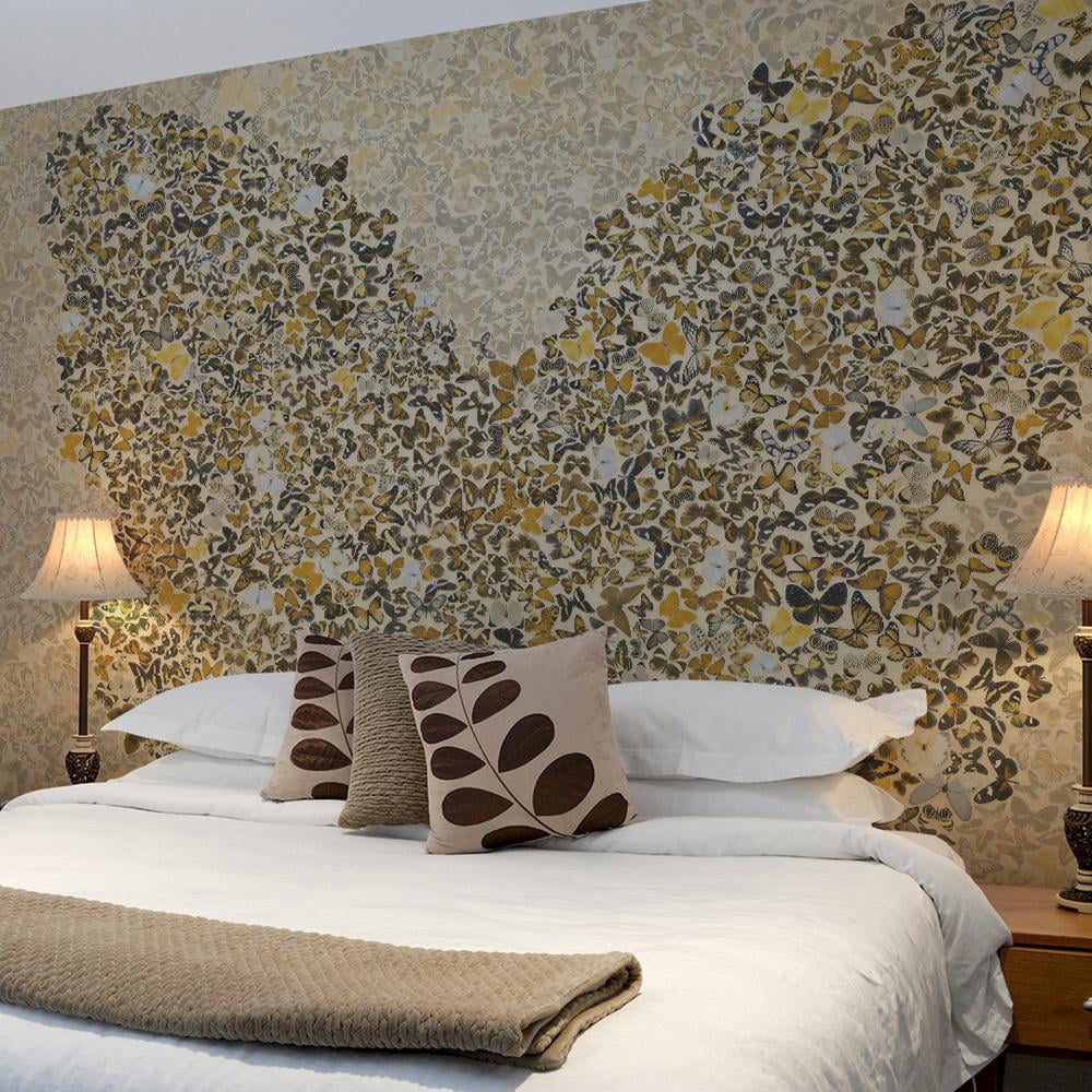 Tiptophomedecor Animal Wallpaper Wall Mural - Madame Butterfly ...