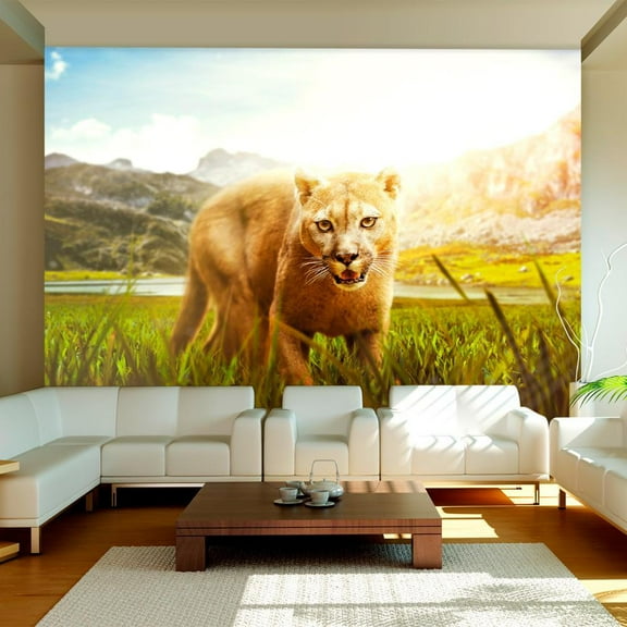 Tiptophomedecor Animal Wallpaper Wall Mural - Watch Out!