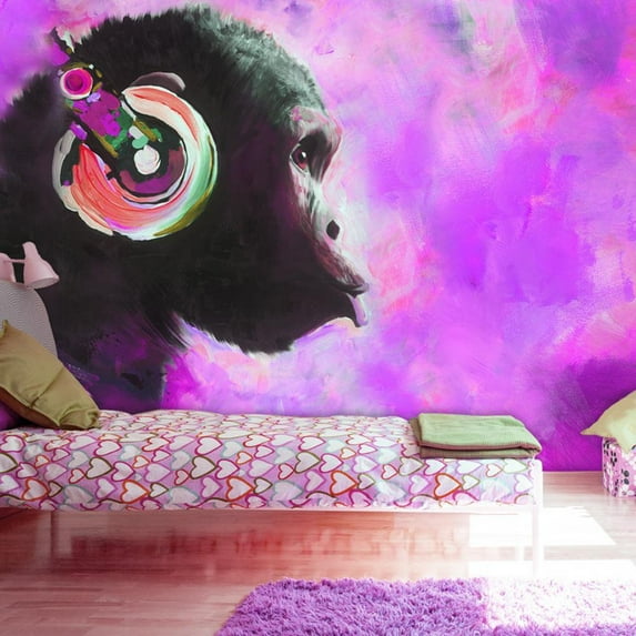 Tiptophomedecor Animal Wallpaper Wall Mural - World Of Sound