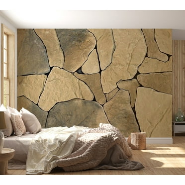 Tiptophomedecor Background & Patterns Wallpaper Wall Mural - Big Rock Formation