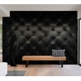 thumbnail image 1 of Tiptophomedecor Background & Patterns Wallpaper Wall Mural - Black Chesterfield Pattern, 1 of 8