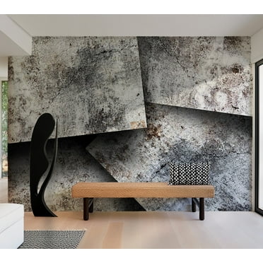 Tiptophomedecor Background & Patterns Wallpaper Wall Mural - Concrete Cards