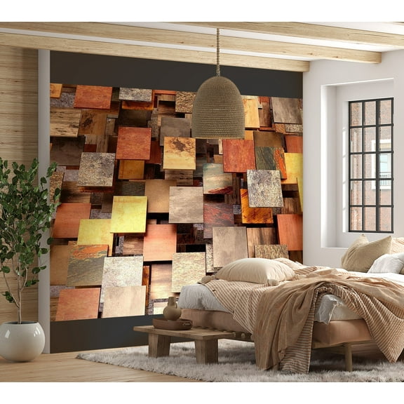 Tiptophomedecor Background & Patterns Wallpaper Wall Mural - Copper Roof