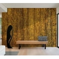 thumbnail image 1 of Tiptophomedecor Background & Patterns Wallpaper Wall Mural - Golden Chamber, 1 of 7