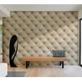 thumbnail image 1 of Tiptophomedecor Background & Patterns Wallpaper Wall Mural - Ivory Chesterfield Pattern, 1 of 8