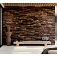 thumbnail image 1 of Tiptophomedecor Background & Patterns Wallpaper Wall Mural - Old Wooden Strips, 1 of 8