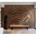 thumbnail image 1 of Tiptophomedecor Background & Patterns Wallpaper Wall Mural - Raw Tree, 1 of 8