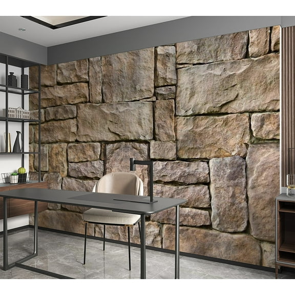 Tiptophomedecor Background & Patterns Wallpaper Wall Mural - Stone Puzzles