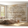 thumbnail image 1 of Tiptophomedecor Background & Patterns Wallpaper Wall Mural - Tree On Boards, 1 of 8