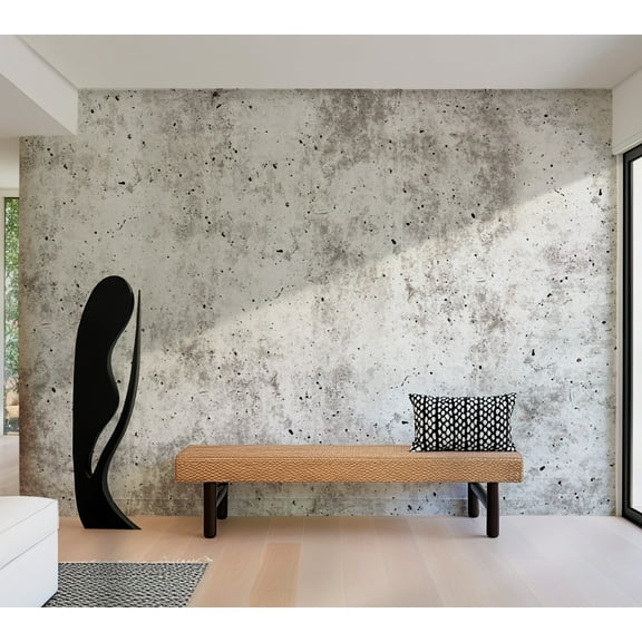 Tiptophomedecor Background & Patterns Wallpaper Wall Mural - Urban Concrete Wall