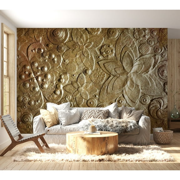 Tiptophomedecor Background & Patterns Wallpaper Wall Mural - Virtuosity Of Gold