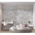 thumbnail image 1 of Tiptophomedecor Background & Patterns Wallpaper Wall Mural - White Brick, 1 of 8