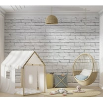 Tiptophomedecor Background & Patterns Wallpaper Wall Mural - White Stone