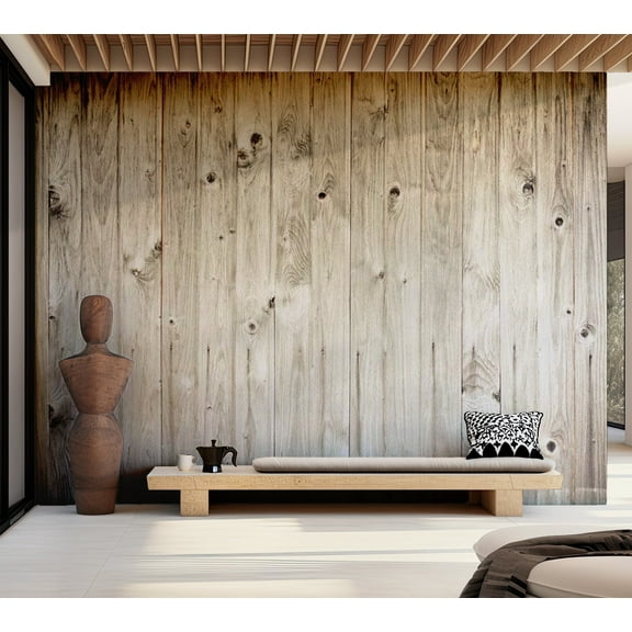 Tiptophomedecor Background & Patterns Wallpaper Wall Mural - Wood Fence