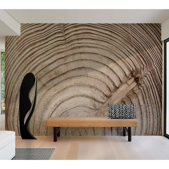 Tiptophomedecor Background & Patterns Wallpaper Wall Mural - Wood Grain