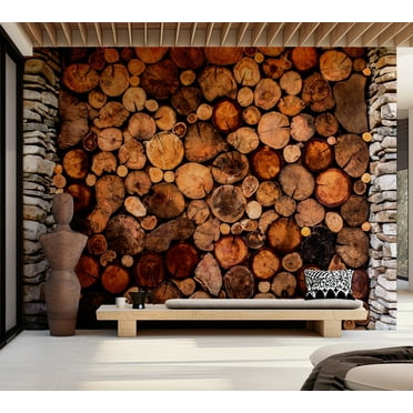 Tiptophomedecor Background & Patterns Wallpaper Wall Mural - Wooden Gate